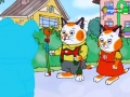 Кадр из мультсериала Расследования котёнка Хакли 