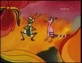 Кадр из мультсериала Приключения кузнечика Кузи