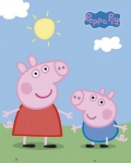 Постер к мультсериалу Свинка Пеппа, обои